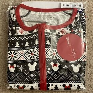 Little Sleepies x Disney Mickey Fair Isle Zippy